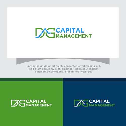 Logo & Brand guide for DG Capital Management an options trading Hedge Fund. Diseño de rouf_art