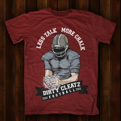 American Football Brand T-Shirt Design Design by _Trickster_
