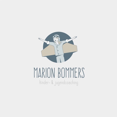 "Trustful,positive Children&Youth Coaching Logo/ pure design" winning Web page design