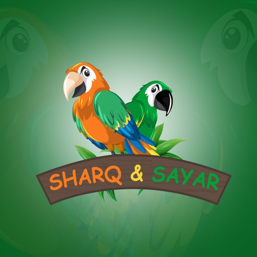 Logo for my Two Birds (Macaw & Yellow Naped Amazon) Design by kriskris133