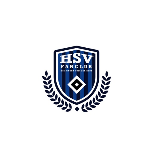 Gestalte ein Logo für den HSV Fanclub "Die Macht von der Elbe" Design by veluys