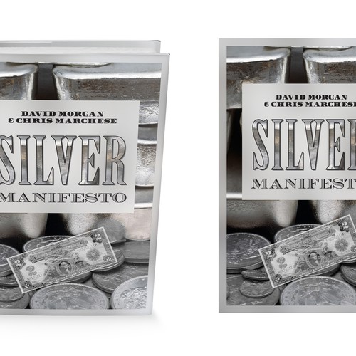 Create a Book Cover For What The Constitution Defines is Money: Silver Design by Mr Wolf