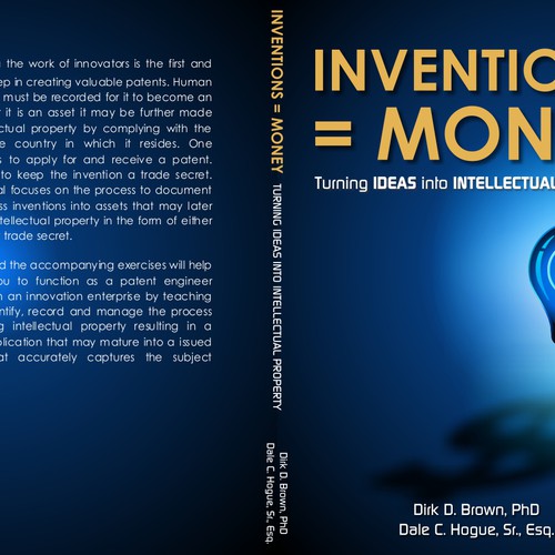 Create a book cover and layout for a business / engineering book Design by l a m o h