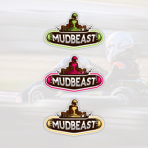 Design di Mud Beast!  Logo needed for a new line of off-road Go-Karts for kids di Brainbox Studio