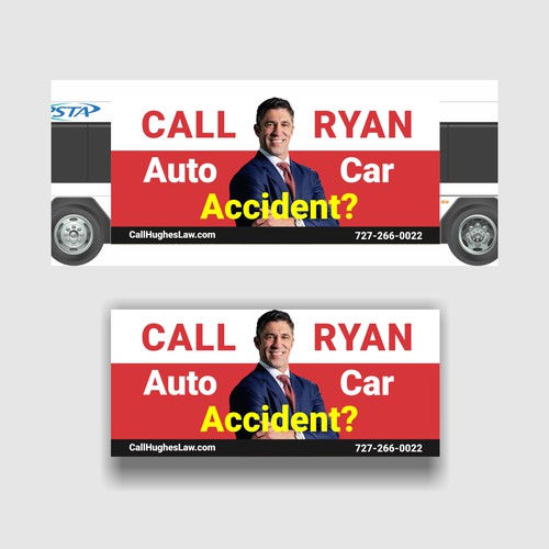 Bus Ad for Lawyer - Need diff styles Design by Thanksidea