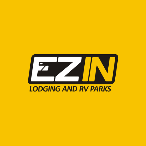 "EZ IN"  Logo ( pronounced  "Easy In") - RV parks and Lodging Solutions Design by v.i.n.c.e.n.t.9