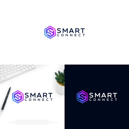 Logo design for SMART CONNECT Design by Shanawas7