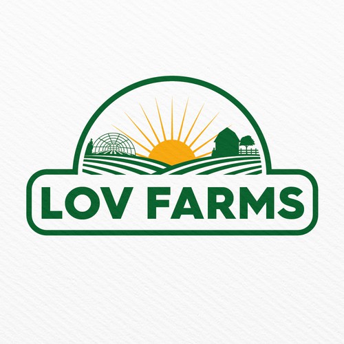 Modern/Abstract logo for small upstate NY vegetable farm. Design by i - Graphics