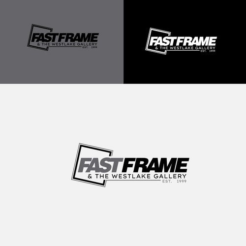 Refresh a 20 yr old custom art frame shop's logo Design by Point_86