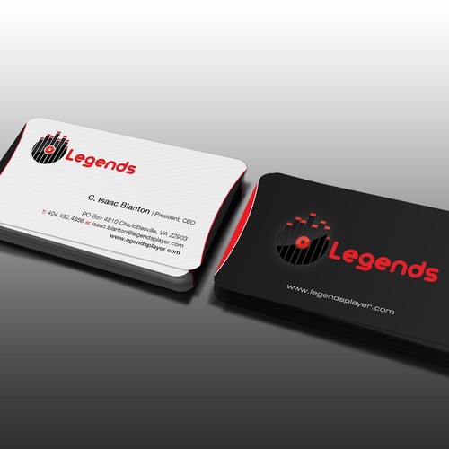 Legends Media Group needs a new stationery Design by REØdesign