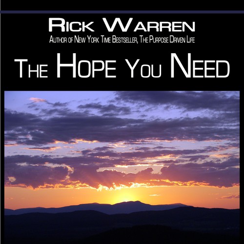 Design Rick Warren's New Book Cover Design by M's Designs