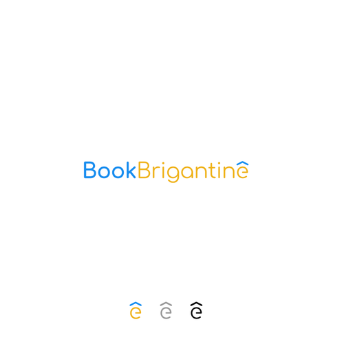 BookBrigantine.com Simple Vacation Rental Logo Design by ardsgnid