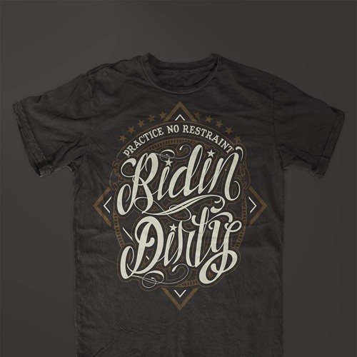 ridin dirty t shirt