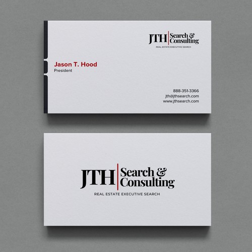 Business Card Design for Executive Search Firm Design by Birendra Chandra Das