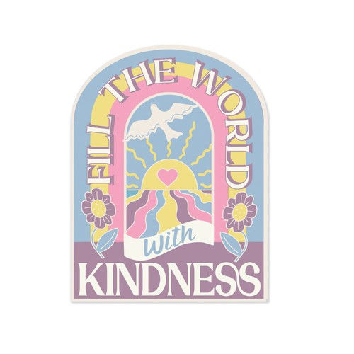 Design A Sticker That Embraces The Season and Promotes Peace Diseño de Evangelina