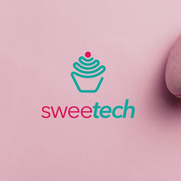 Design by LRND titled "Logo concept for a confectionery/IT business"