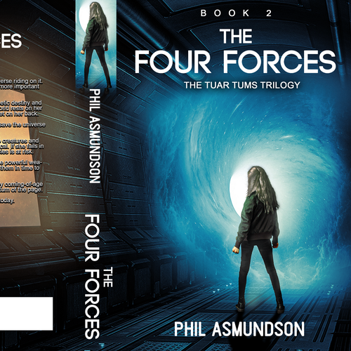 Book cover for second book in hard science fiction novel trilogy Design by RAGON..