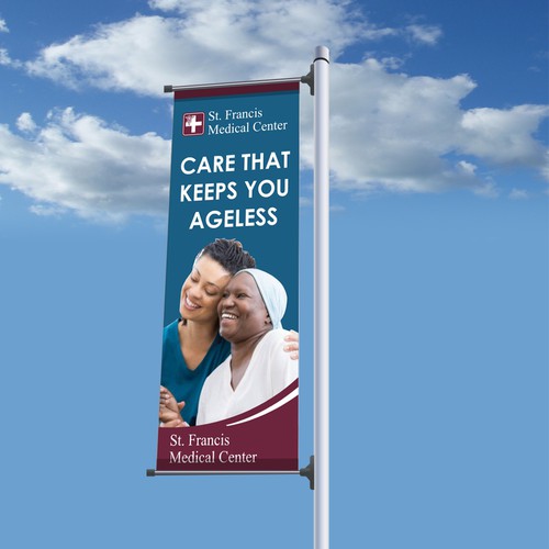 Design a banner that attracts older adults & families to use our specialized senior care & services Design réalisé par e^design