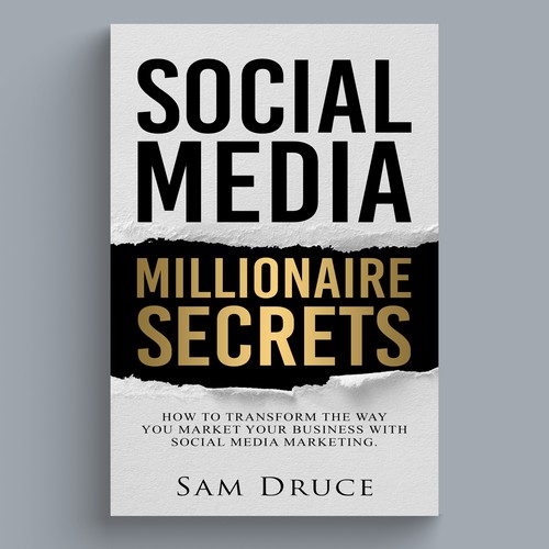 Design A Social Media Marketing Book Cover Being Sent to 500,000 in 10 days! Design by Philip4:13