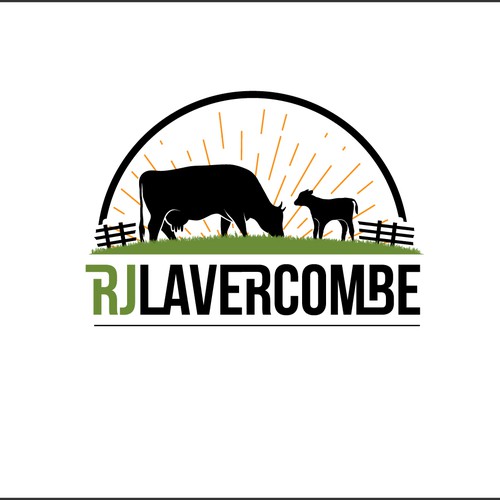 Cattle Farming Logo Design réalisé par DADDesigns