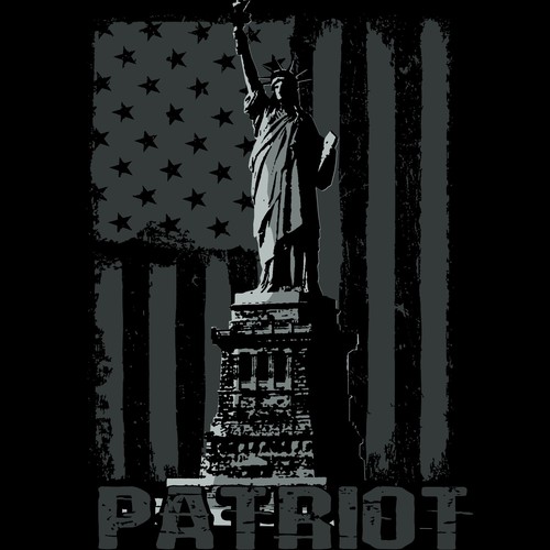 Develop a patriotic shirt that represents: The individual patriot, God, Family, Country Design by Dope Hope