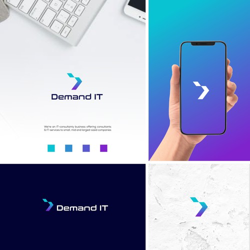 Design a logo for a modern & professional IT-consultancy business! Design by Wanpis