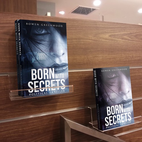 Book cover for a political thriller with Christian themes Design by sugarskullbaby ☠