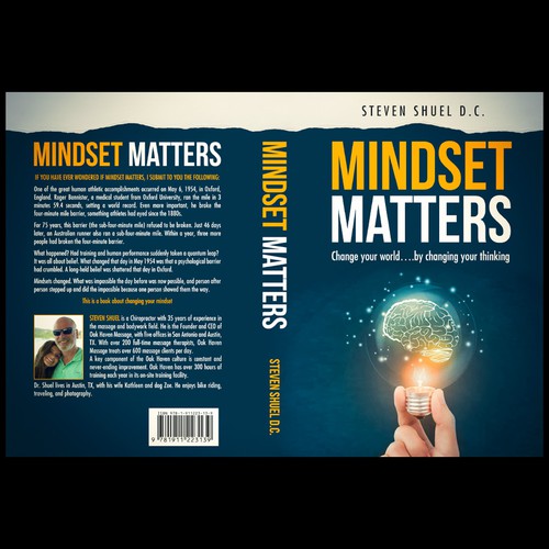 Design Book Cover Design - Mindset Matters di BlesseD´Signs