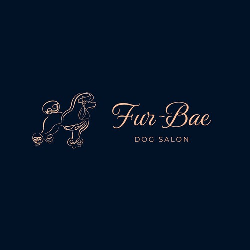 Design a logo/branding for Fur-Bae (slogan: Before Anything Else) luxury dog wellness/lifestyle biz Design by Lee Chatte