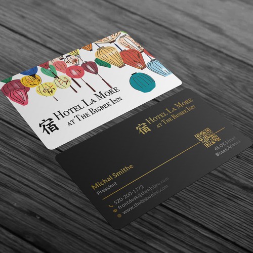 Business Card for Boutique Hotel Design by Roni_