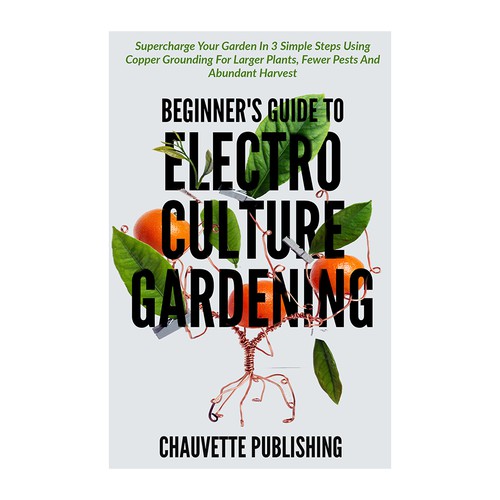 unique ebook cover for gardening book Design by DezignManiac