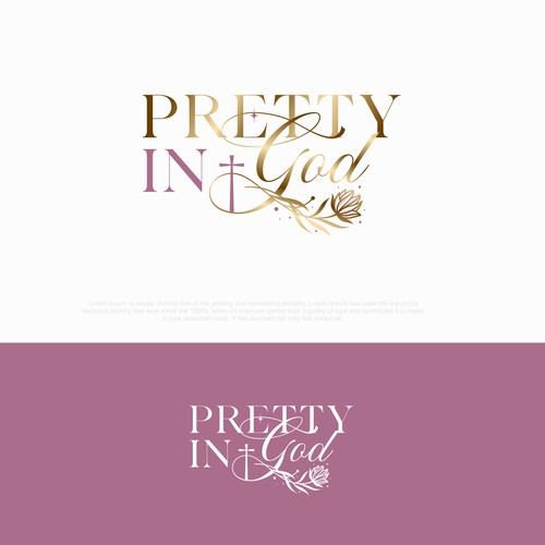 Design di Floral and Feminine Logo for Empowering Women of Faith di PrintFactory ™