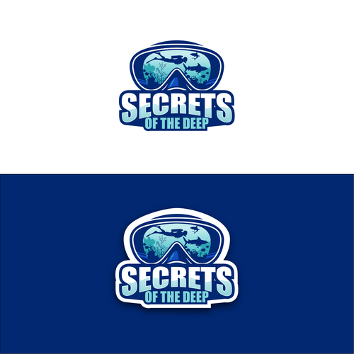 Secrets of the Deep, a logo about a new tv series Ontwerp door IM85™
