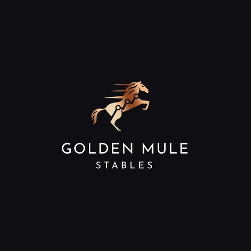 Golden Mule Stables Design by Artur Zherdetskii