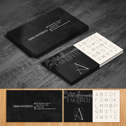 Create a beautiful designer business card デザイン by oeingArtMindZ