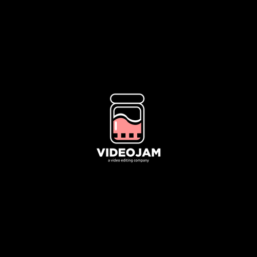 Cool logo for video editing company combining creativity and tech Design von Flat.std
