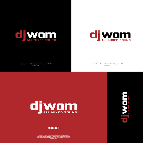 Design vincitore del contest "Looking for a modern-dj-logo for weddings, clubs and business events -  It should be unique and should stay in mind"
