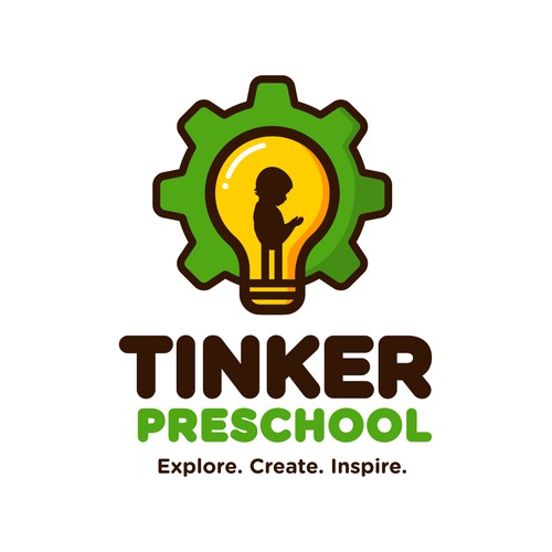 Logo for "tinker preschool" - creative, simple & fun designs wanted!! Design by vjeco