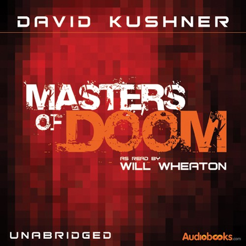 Design the "Masters of Doom" book cover for Audiobooks.com Design by Sherwin Soy