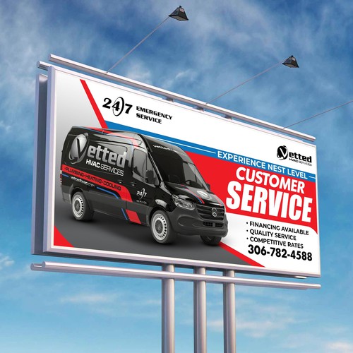 VETTED Billboards to grab ATTENTION Design by shendypryd