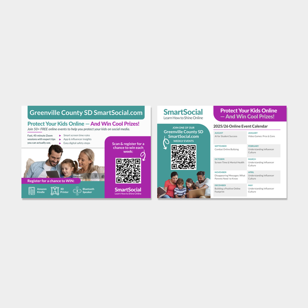 SmartSocial Event Postcard