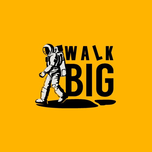 Create a logo for Walk Big, an online media company Design by w.win