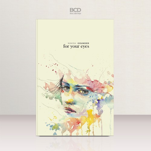 for your eyes- poetry and journal book cover Design by BCD∞