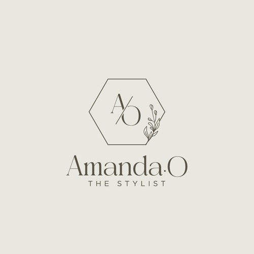 "Natural, chic, cozy logo for independent stylists new in home salon. Tm women 35-55" winning Postcard, flyer or print