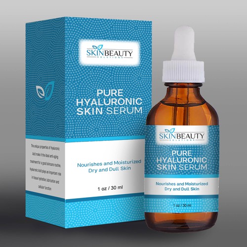 Easy Simple LABEL design for Skin Care Serum Design by Nirmana92