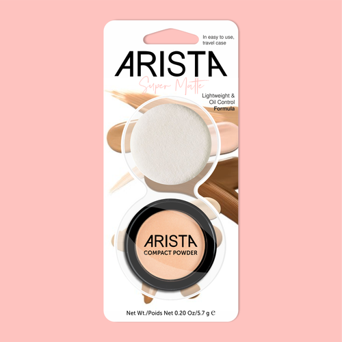 Arista Compact Powder Design by SBS GRAPHICS