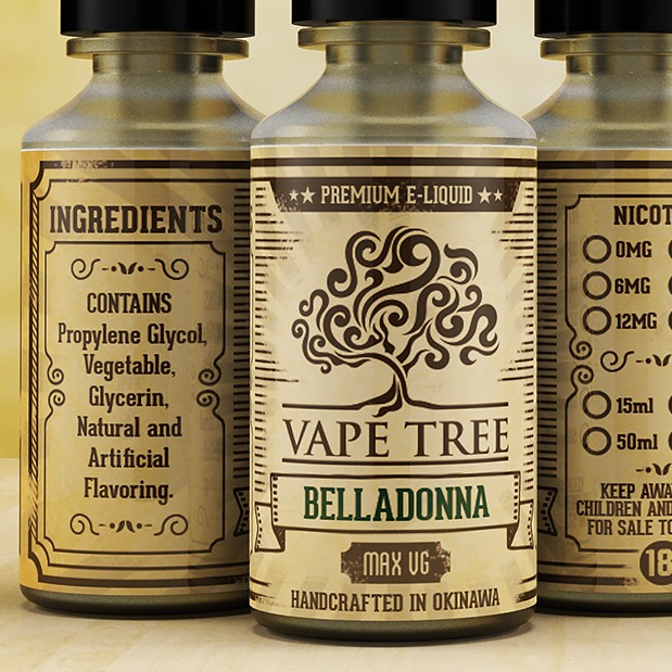 Ejuice Label Design Product label contest