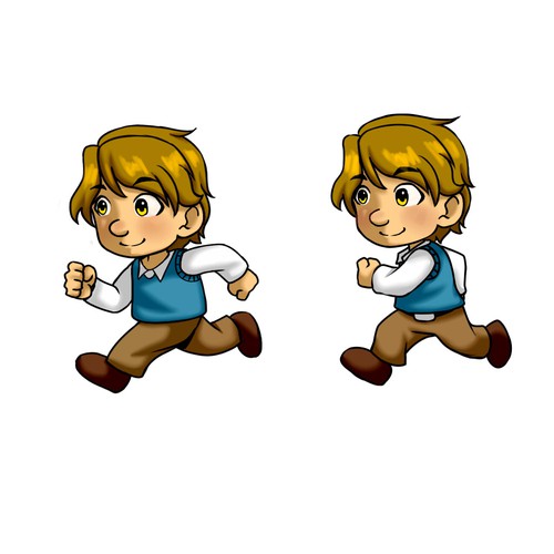 Design Sprite Sheet for Puzzle-Adventure Game Character! Design by lucidmoon