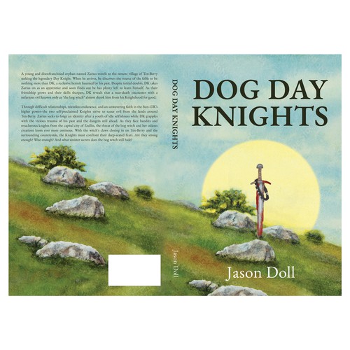 Eye-catching horror fantasy book cover Design by Cubist❑