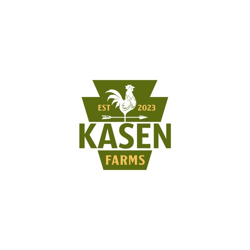 Logo design for small family farm that both dad and 7 year old daughter will love. Design by YusakG.F.X